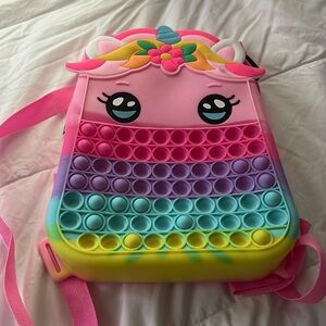 Pop-it backpack!  Like new!